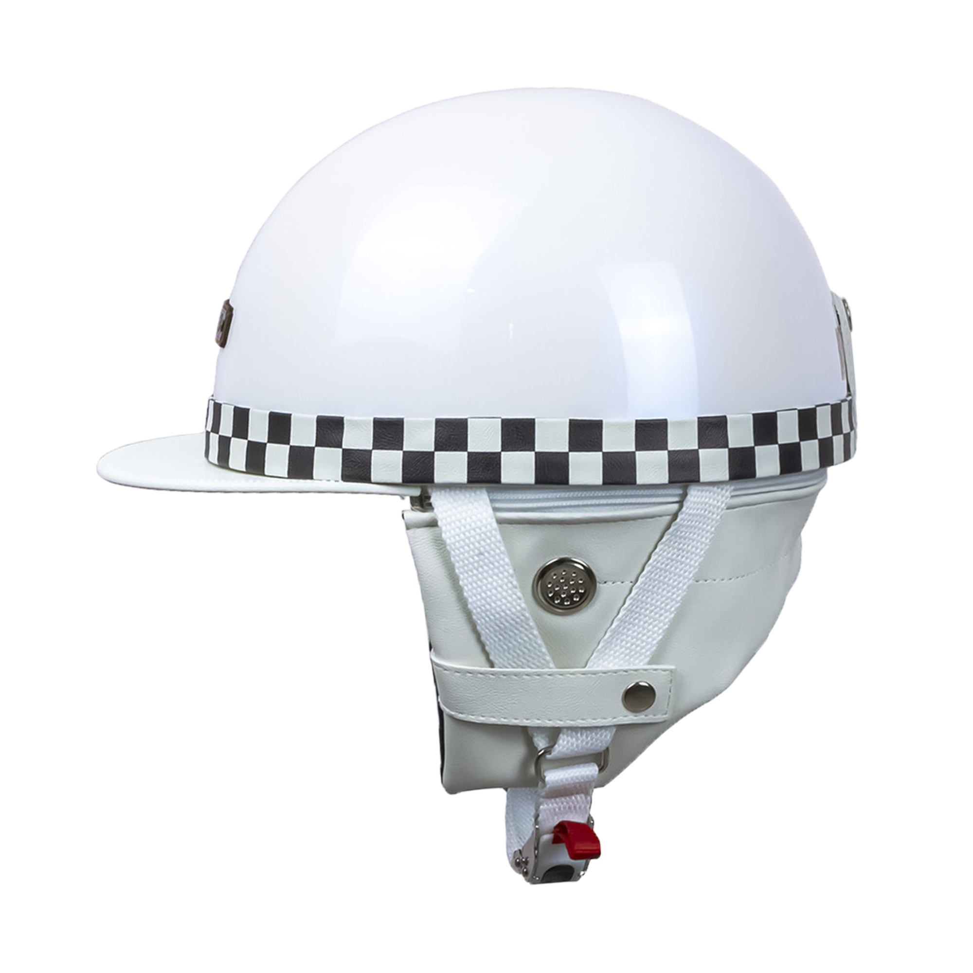 Trắng bóng viền caro