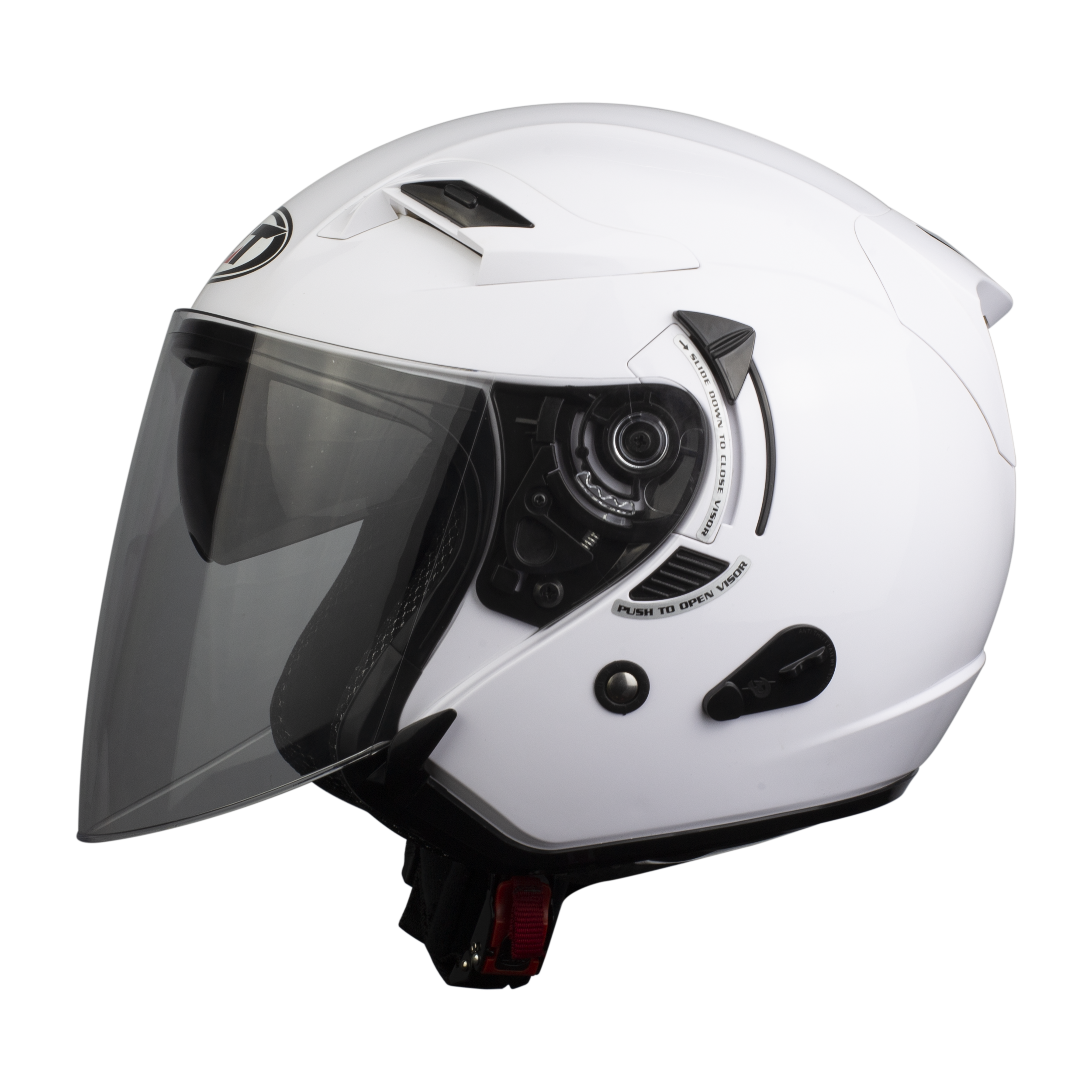 Mũ 3/4 Đầu KLT A36 - Trắng