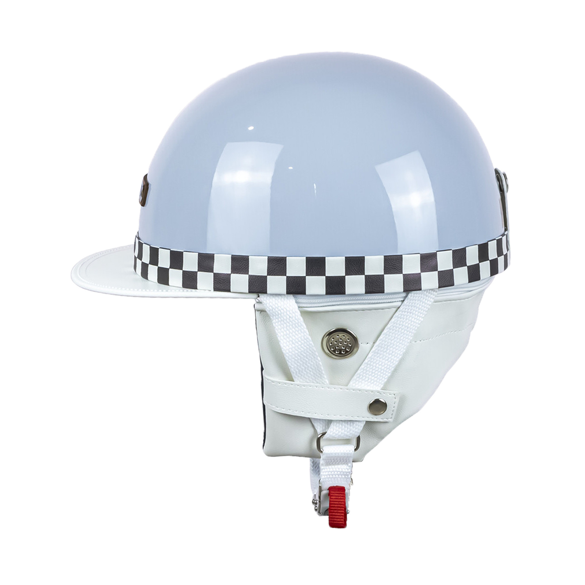 Xám xi măng bóng viền caro