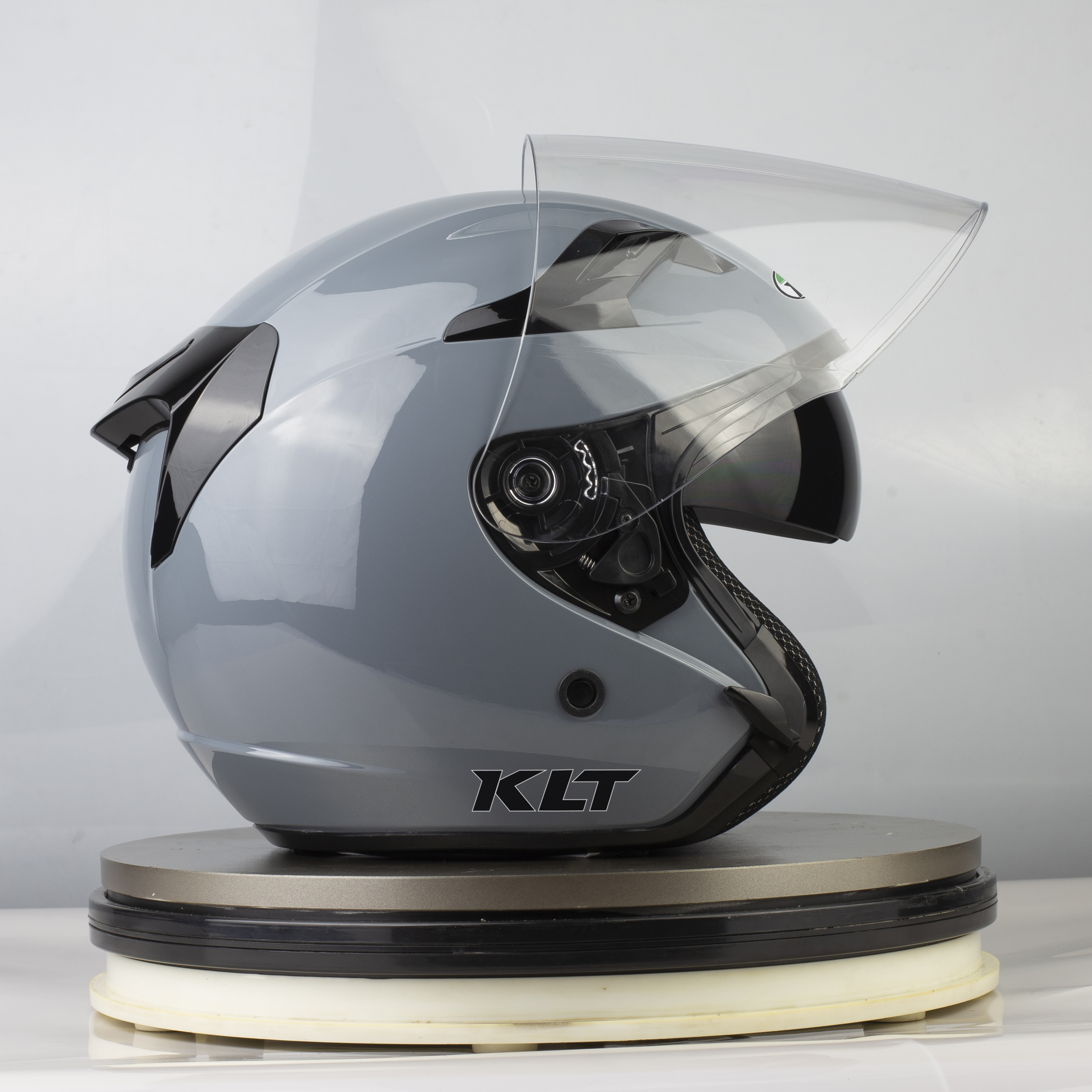 Mũ 3/4 Đầu KLT A36 - Xám Xi Măng
